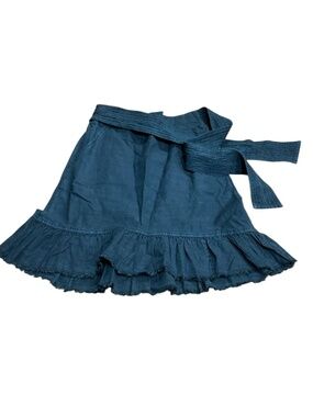 PILCRO and the Letterpress Knee length Skirt size S Navy Blue from Anthropologie